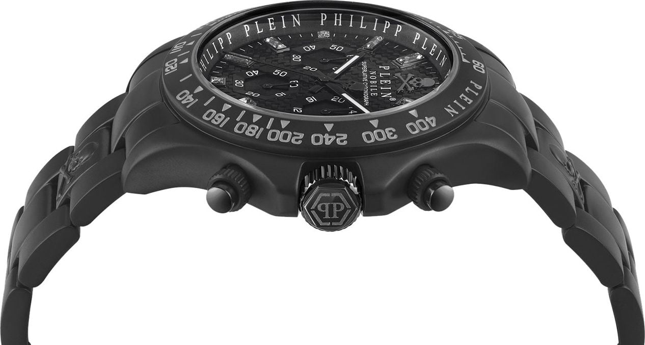 Philipp Plein PWCAA0621 Nobile Wonder horloge 43 mm Zwart