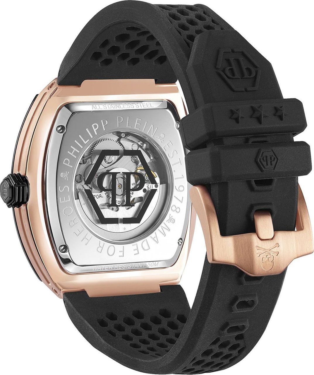 Philipp Plein PWBAA0121 The $keleton horloge 44 mm Wit
