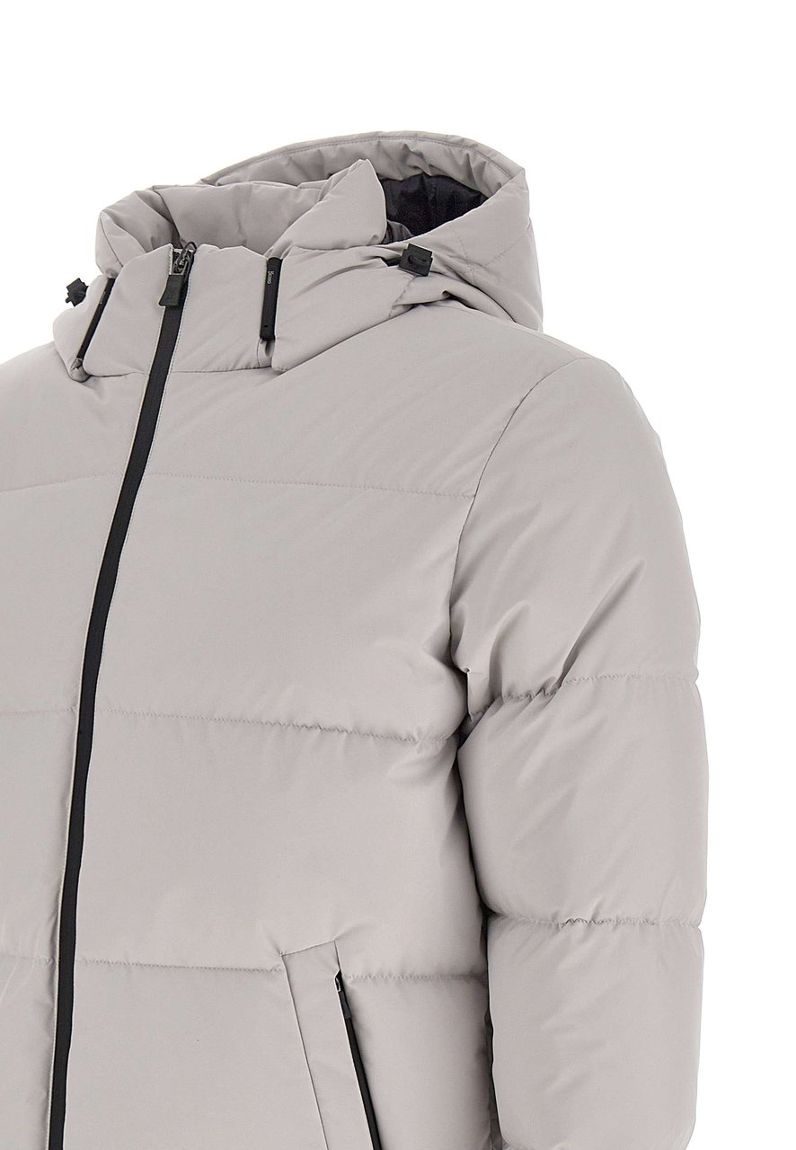 Herno Coats Grey Gray Grijs