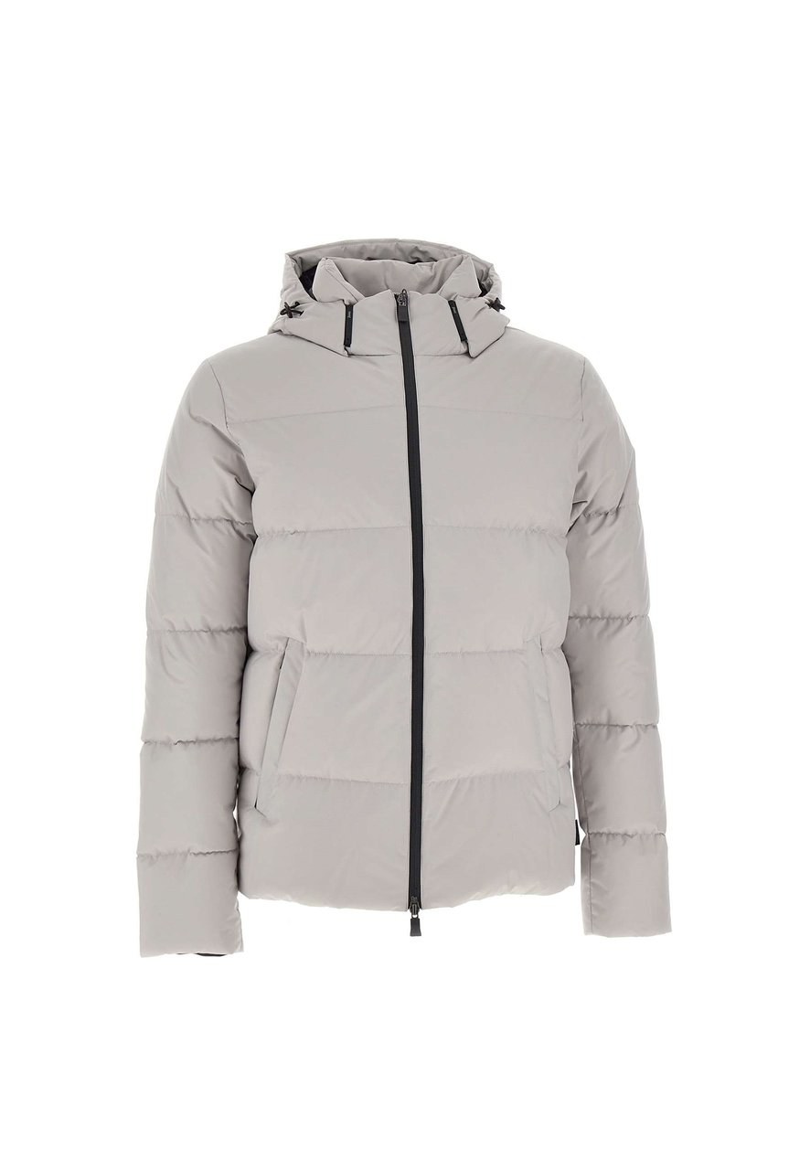 Herno Coats Grey Gray Grijs