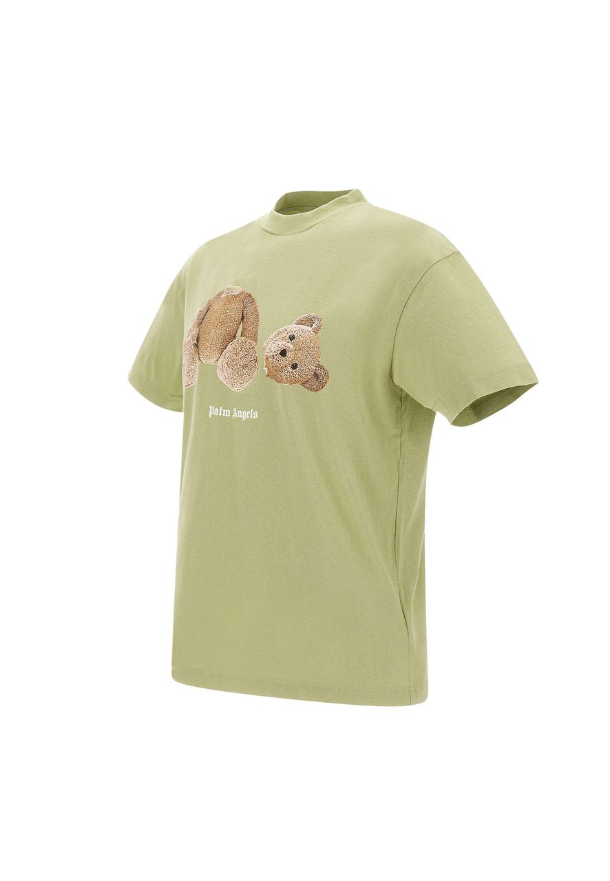 Palm Angels Teddy Bear cotton T-Shirt Groen