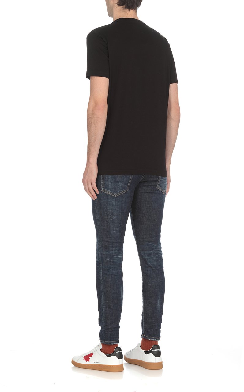 Dsquared2 T-shirts And Polos Black Zwart