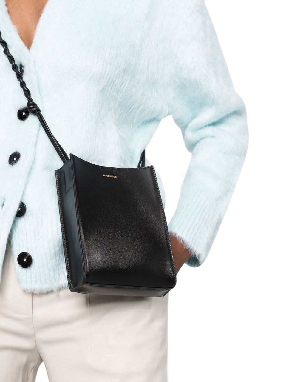 Jil Sander Tangle Sm Black Zwart