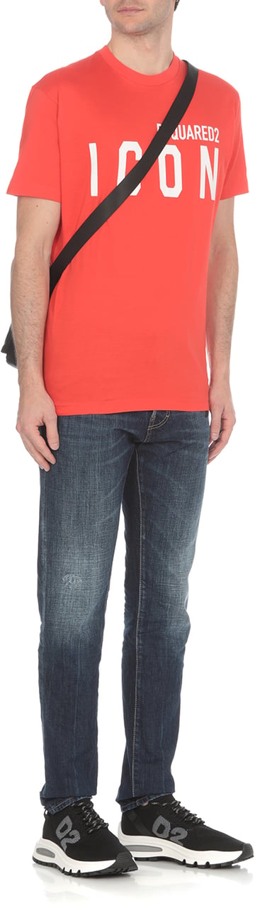 Dsquared2 T-shirts And Polos Orange Neutraal