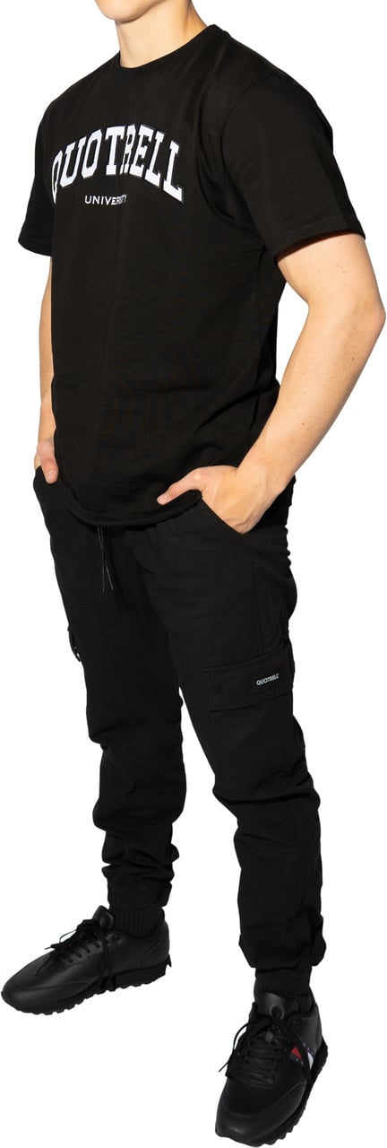 Quotrell Boston Cargo Pants Zwart