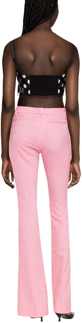 Versace Trousers Pink Roze