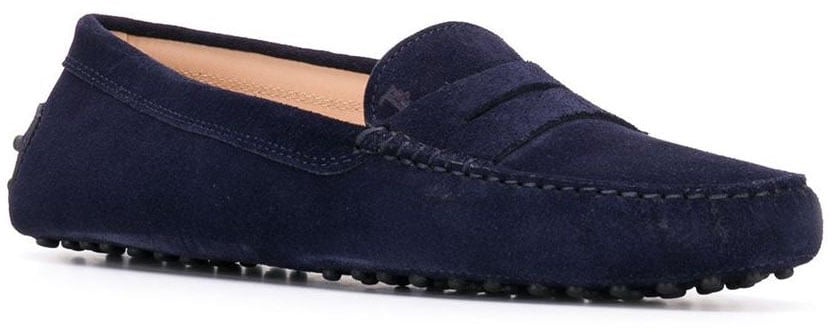 Tod's Flat Shoes Blue Blauw