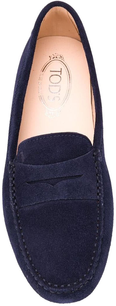 Tod's Flat Shoes Blue Blauw