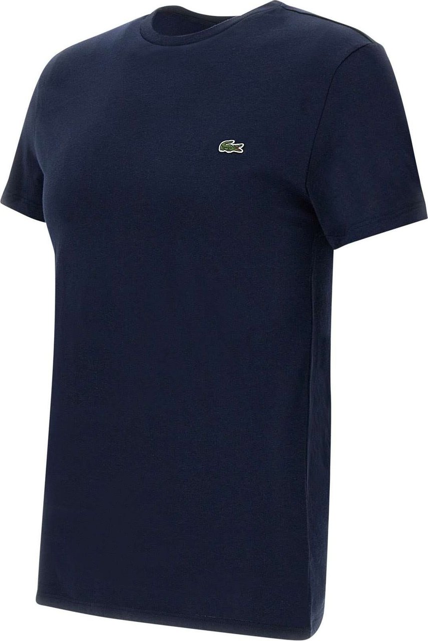 Lacoste T-shirt Navy Blue Blauw
