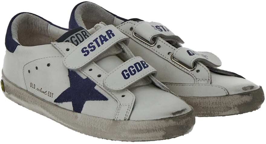 Golden Goose Old School Sneakers Wit