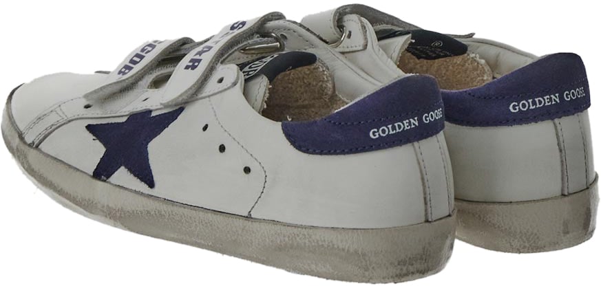 Golden Goose Old School Sneakers Wit