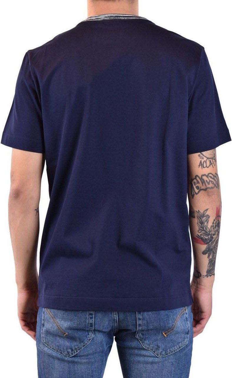Missoni T-shirts Blue Blauw