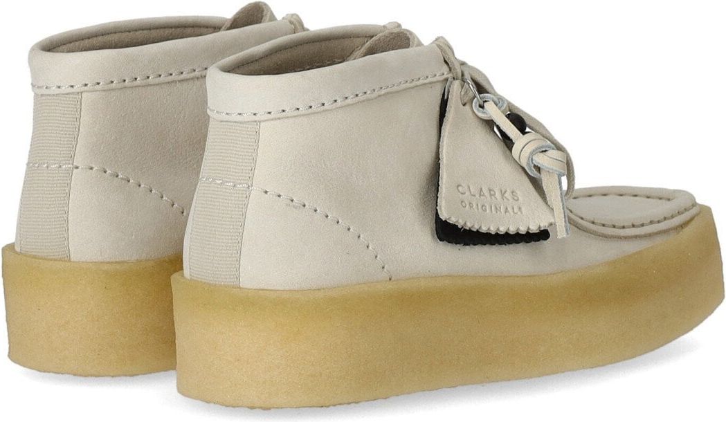 Clarks Original Wallabee Cup Bt Ice Ankle Boot White Wit