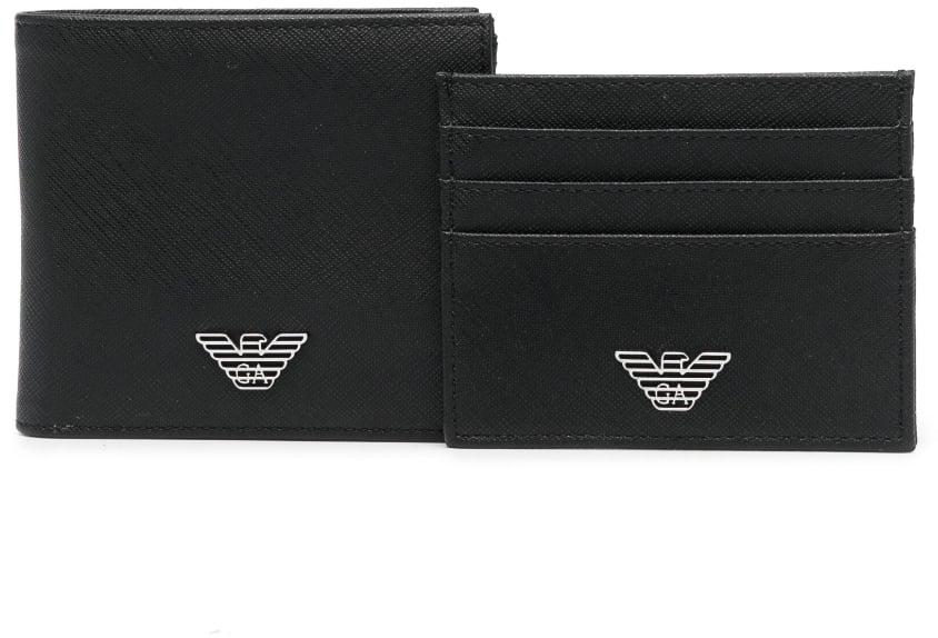 Emporio Armani Wallets Black Zwart