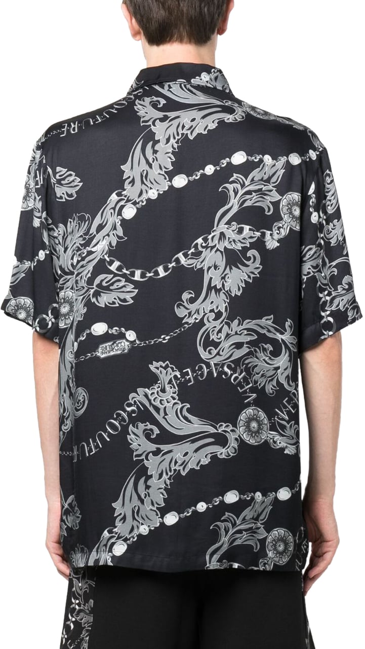 Versace Jeans Couture Versace Jeans Couture Shirts Black Zwart