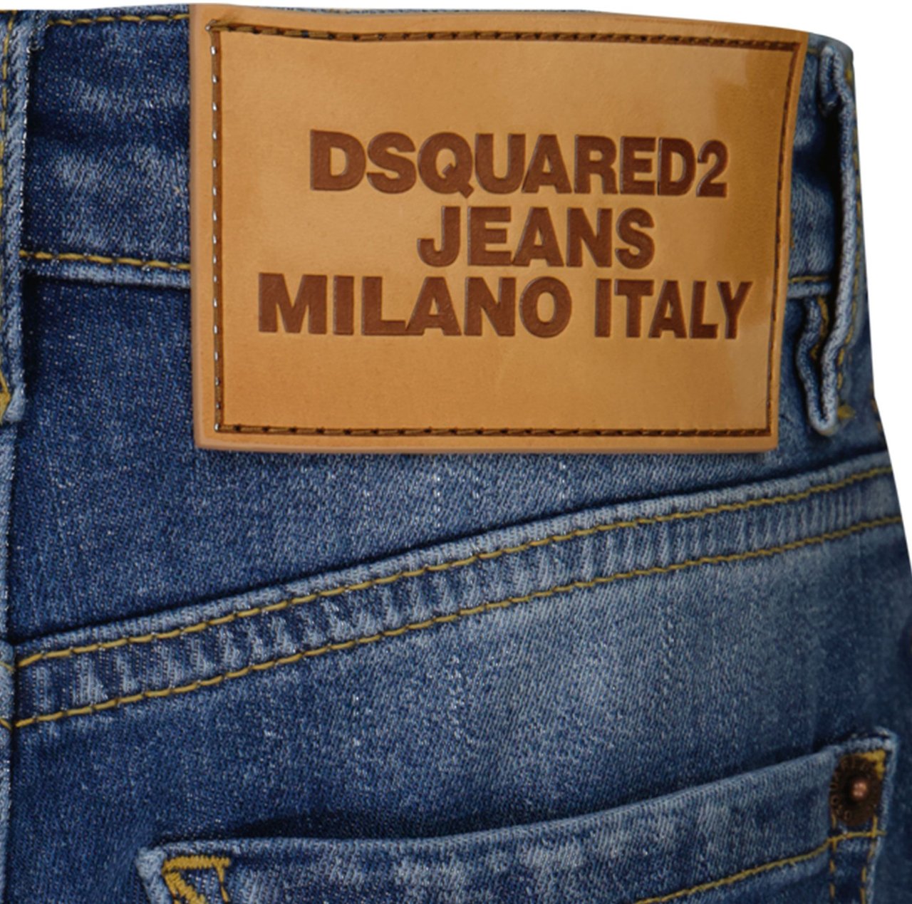 Dsquared2 shorts blue Blauw