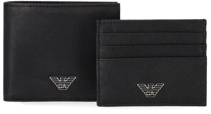 Emporio Armani Wallets Black Zwart