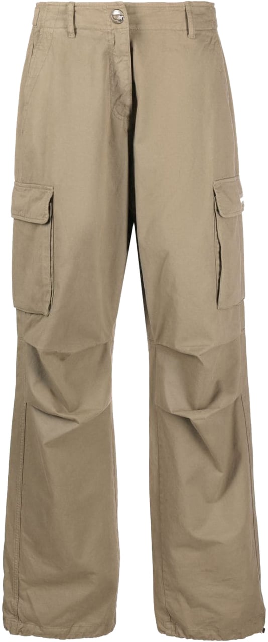 Coperni Wide Leg Cargo Pants Beige