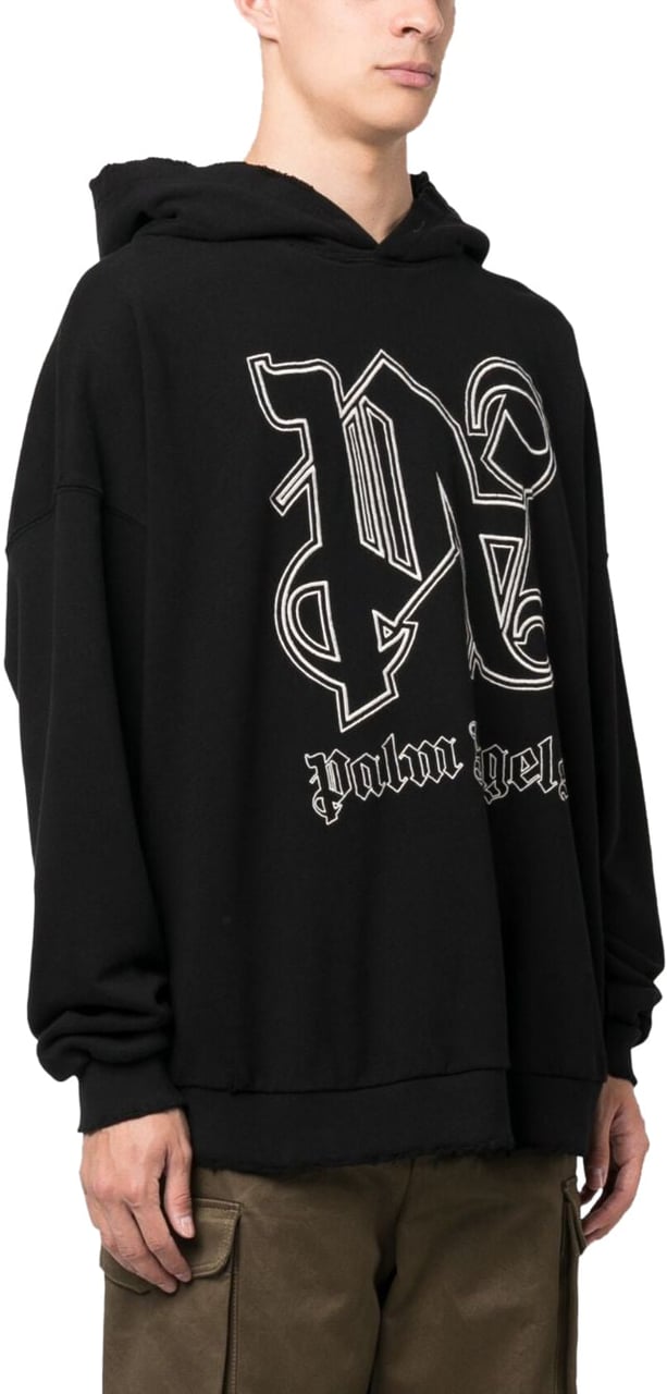 Palm Angels Sweaters Black Zwart