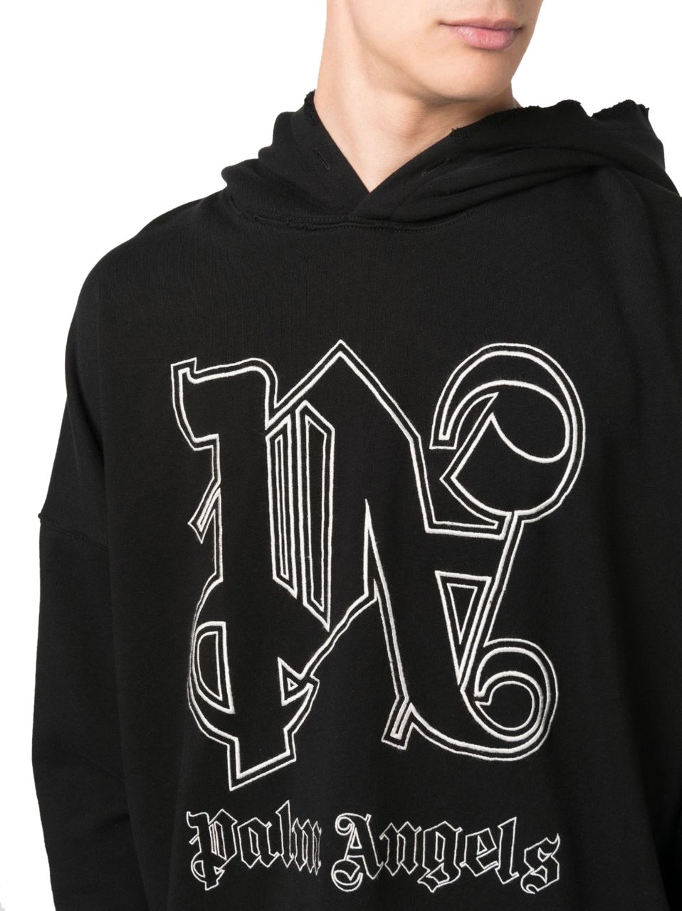 Palm Angels Sweaters Black Zwart