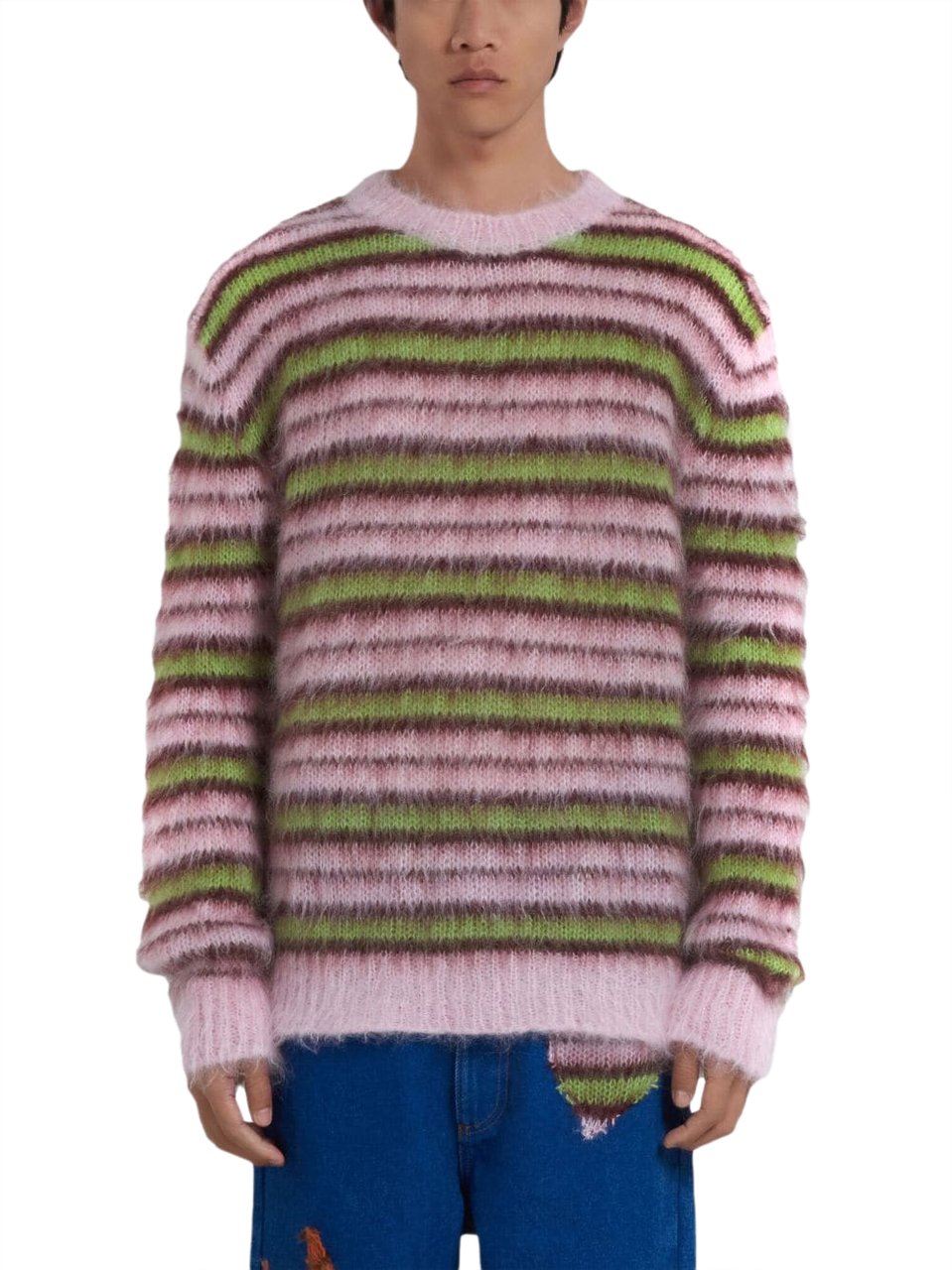 Marni Iconic Brushed Stripes Knitwear Divers