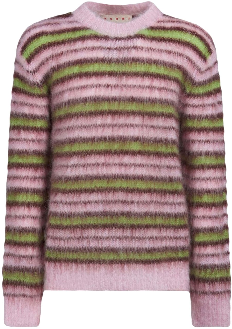 Marni Iconic Brushed Stripes Knitwear Divers