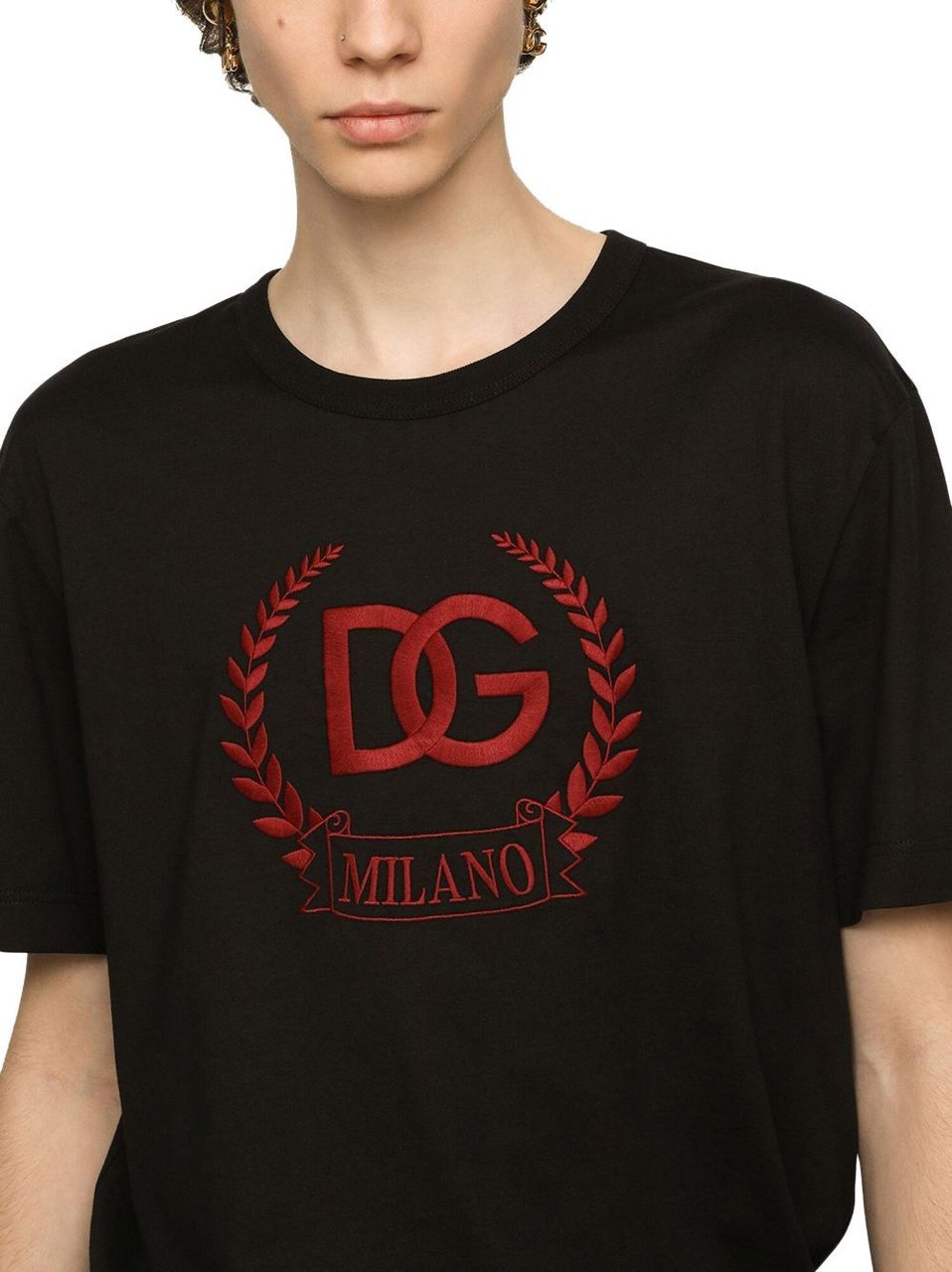Dolce & Gabbana T-shirts And Polos Black Zwart