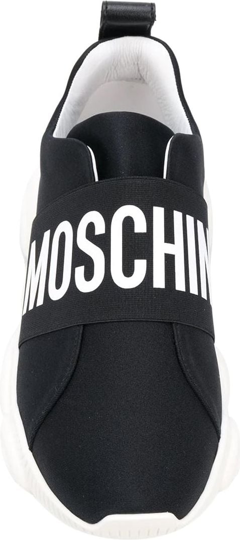 Moschino Teddy Bear Logo Sneakers Zwart