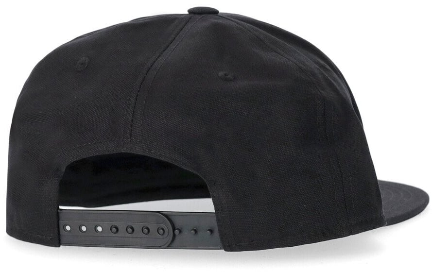 Carhartt Wip Black Logo Cap Black Zwart