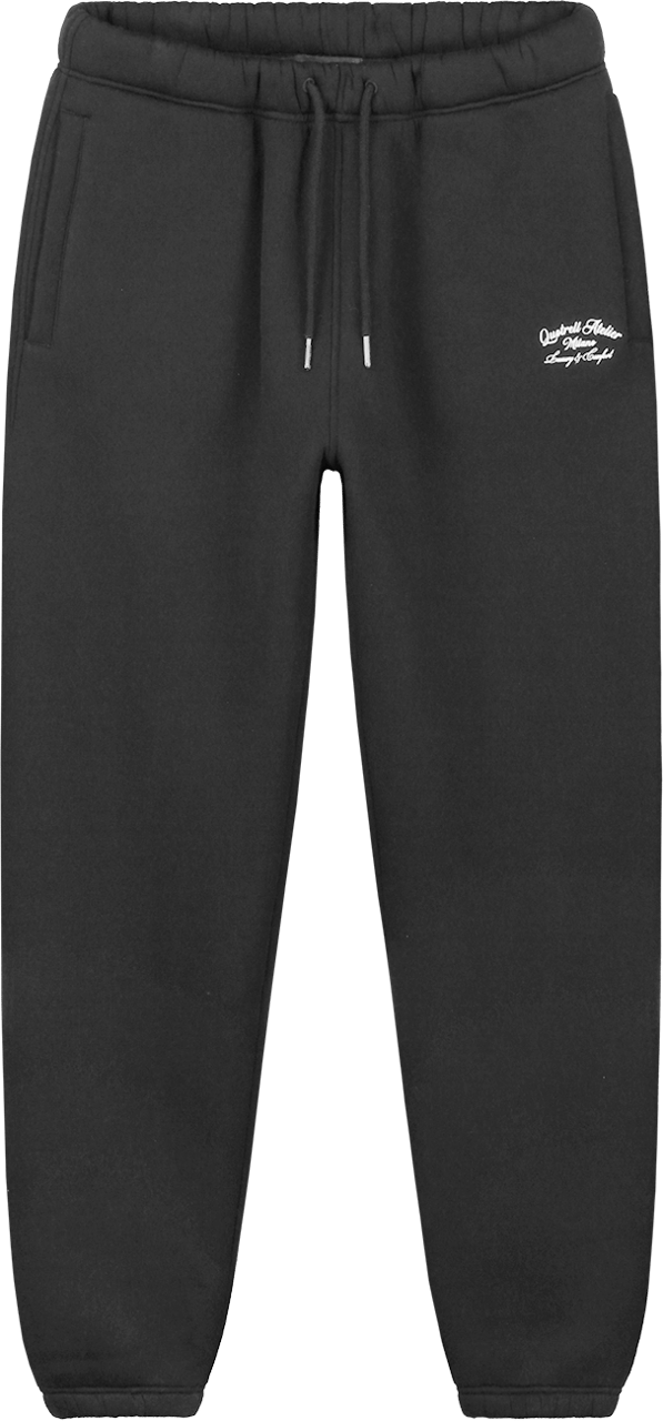 Quotrell Atelier Milano Pants | Black/white Zwart