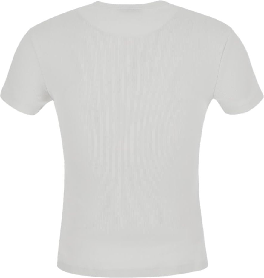 OFF-WHITE Off Stamp Rib Basic T-Shirt Wit