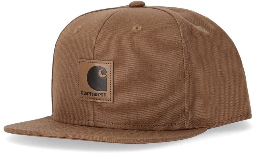 Carhartt Wip Hamilton Brown Logo Cap Brown Bruin
