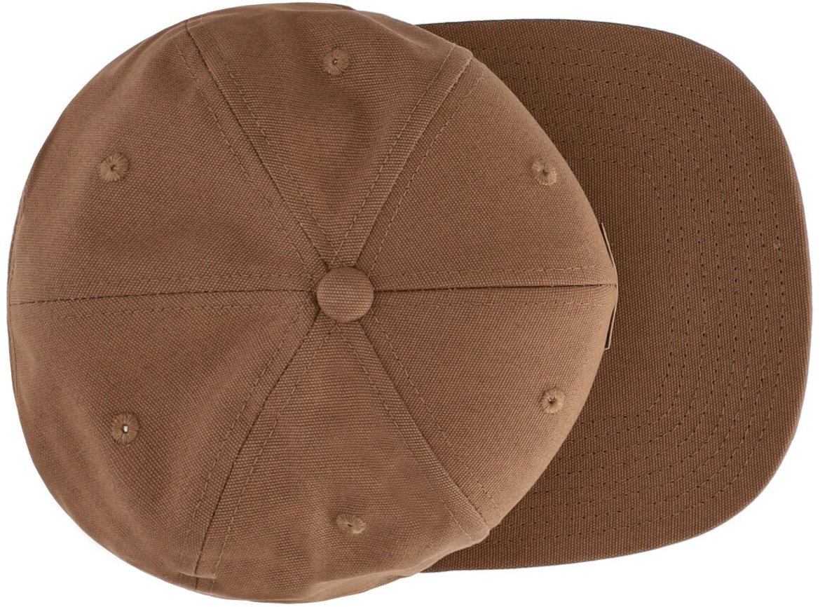 Carhartt Wip Hamilton Brown Logo Cap Brown Bruin