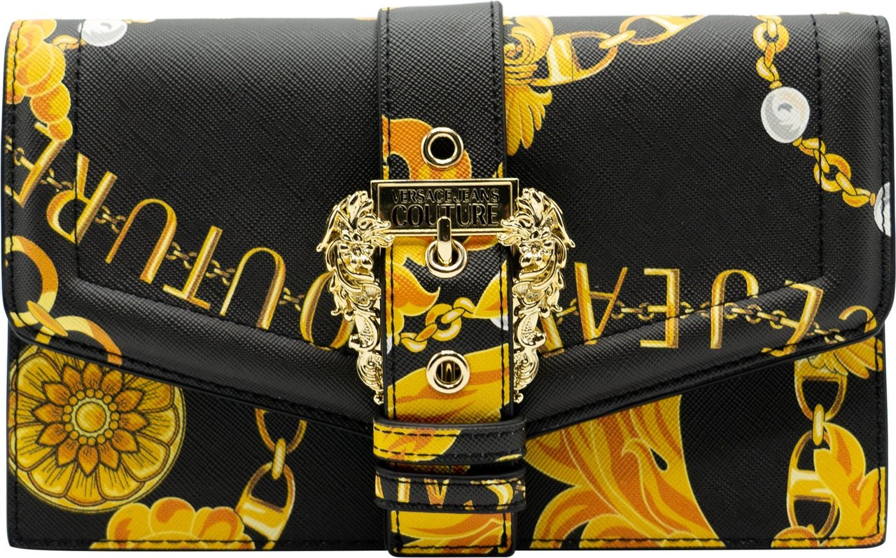 Versace Jeans Couture Portafogli Wallet Zwart