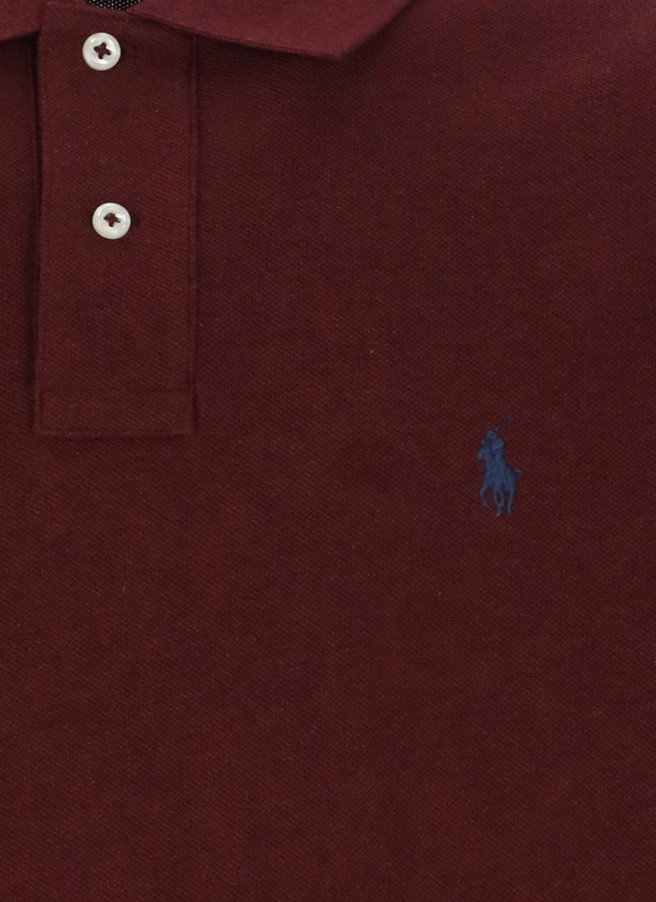 Ralph Lauren T-shirts And Polos Bordeaux Bordeaux Bruin