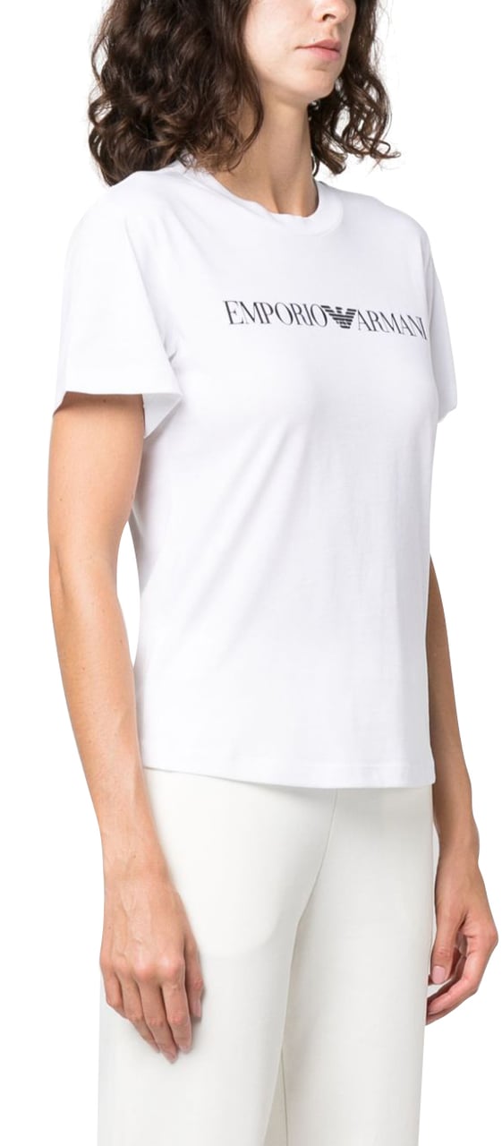 Emporio Armani T-shirts And Polos White Wit