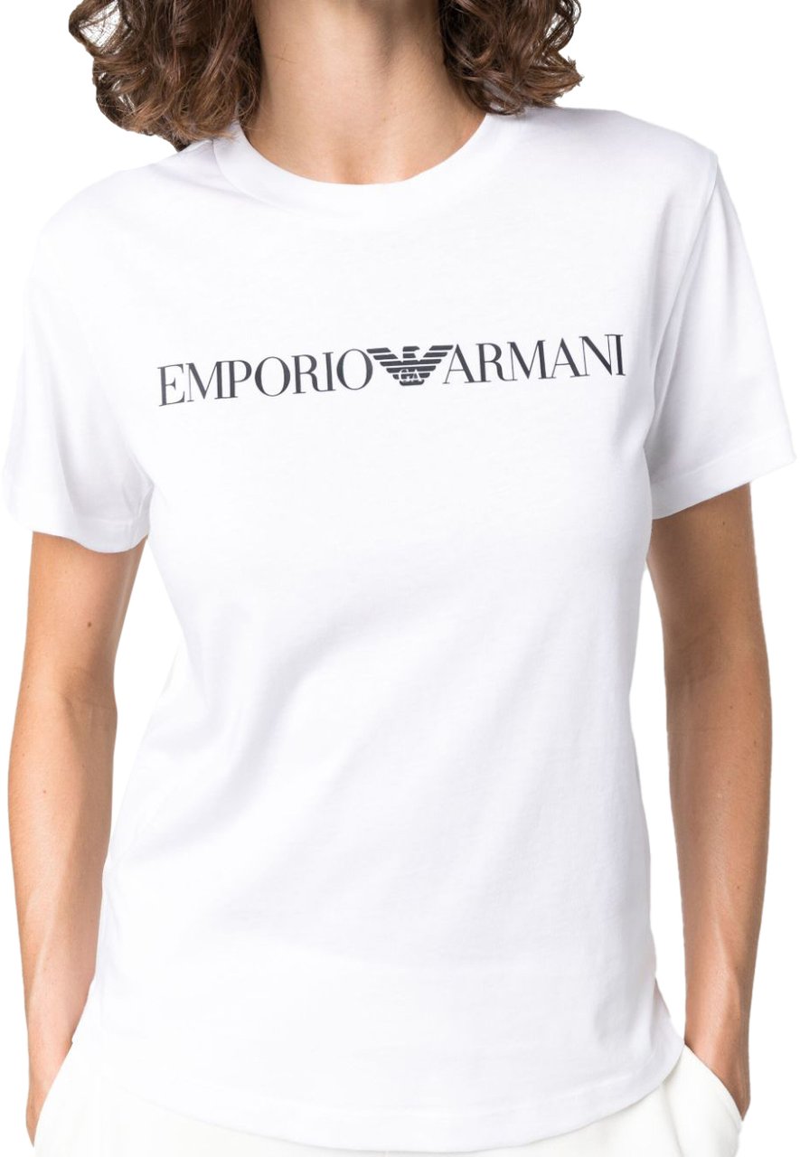 Emporio Armani T-shirts And Polos White Wit