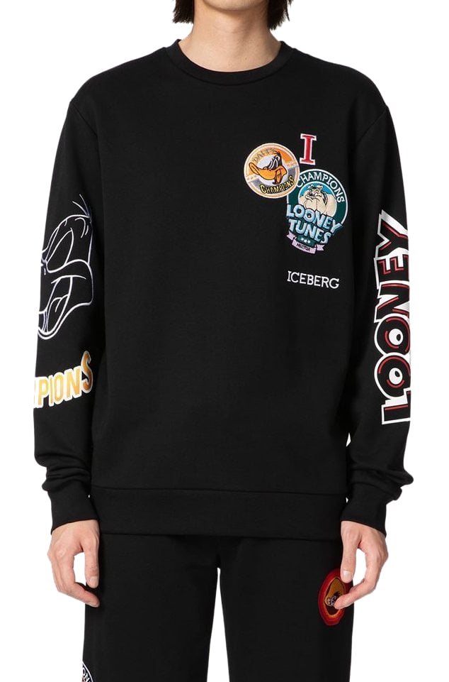 Iceberg Iceberg Heren Trui Zwart E05B-6300/9000 Zwart