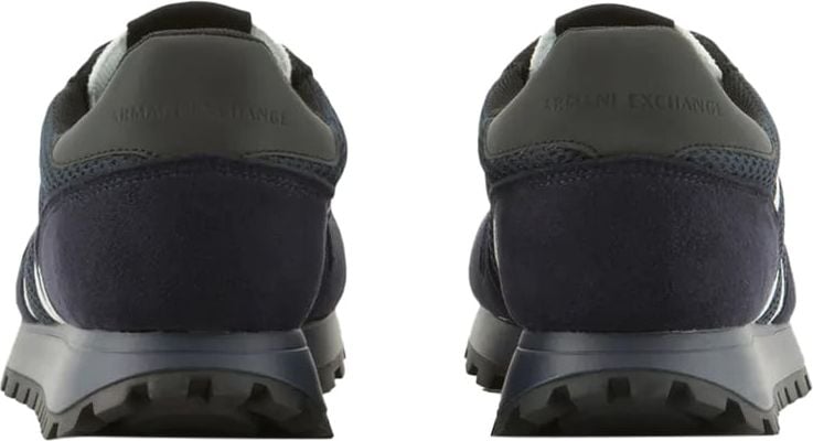 Emporio Armani Armani Exchange Heren Sneakers Blauw XUX169-XV660/N151 Blauw