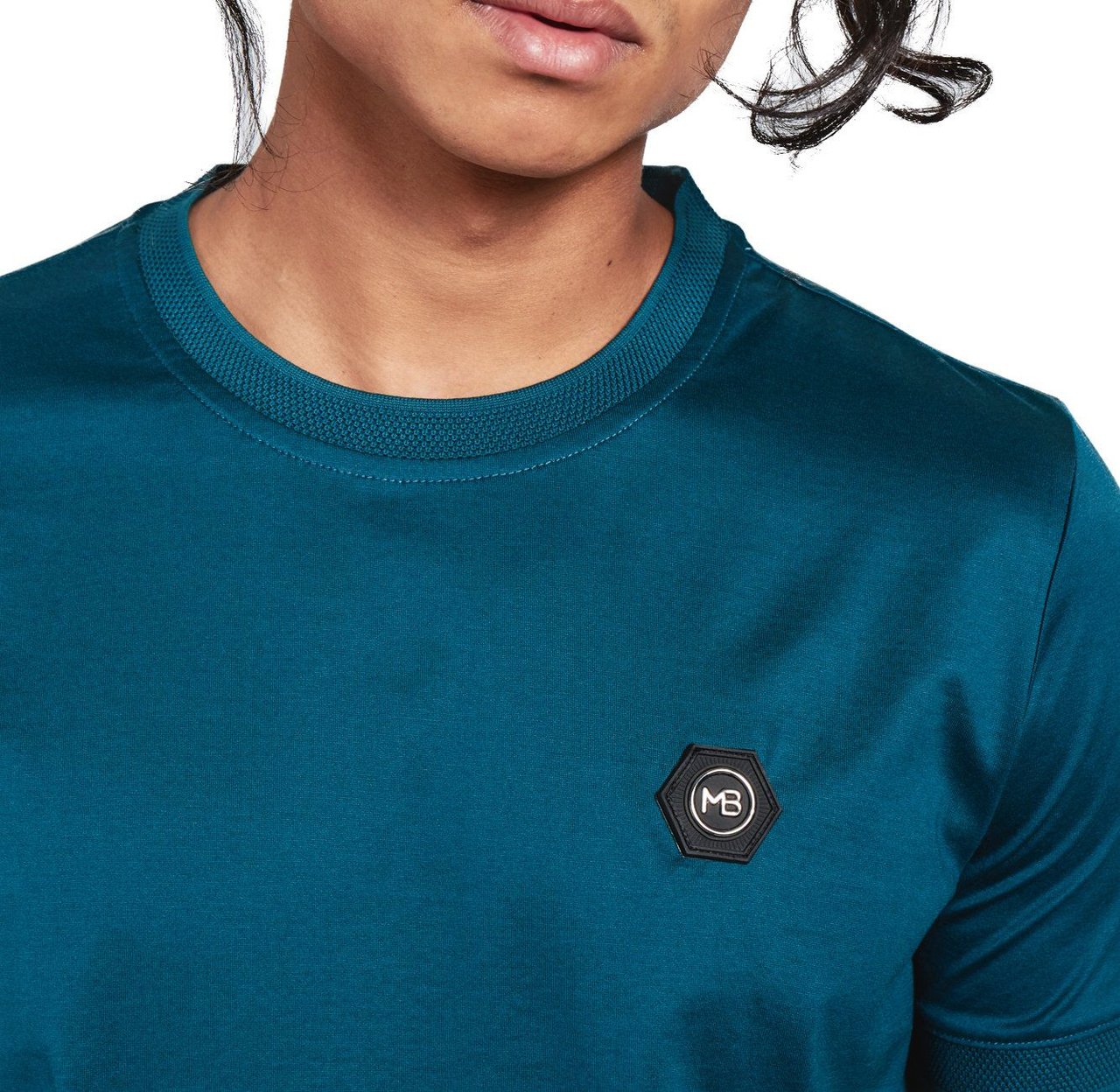 My Brand mb chest badge t-shirt Groen