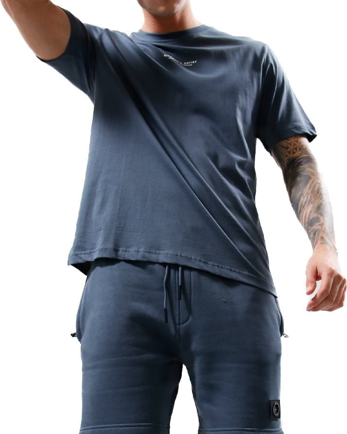 Marshall Artist Injection T-shirt Slate Blue Blauw
