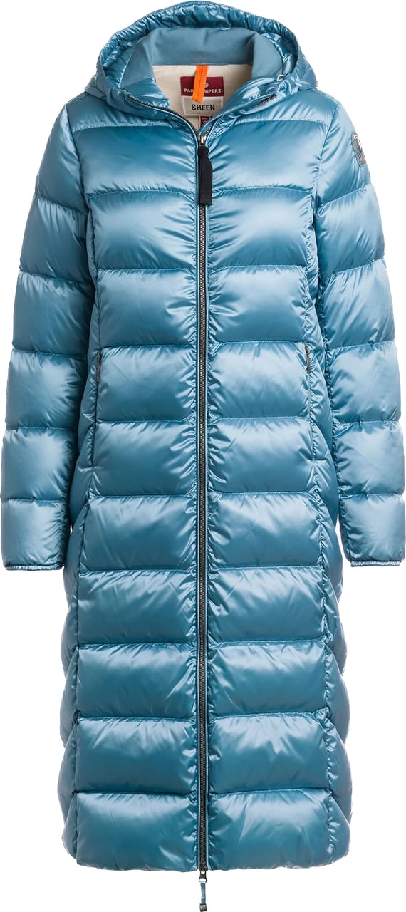 Parajumpers Leah woman hooded down coat Blauw