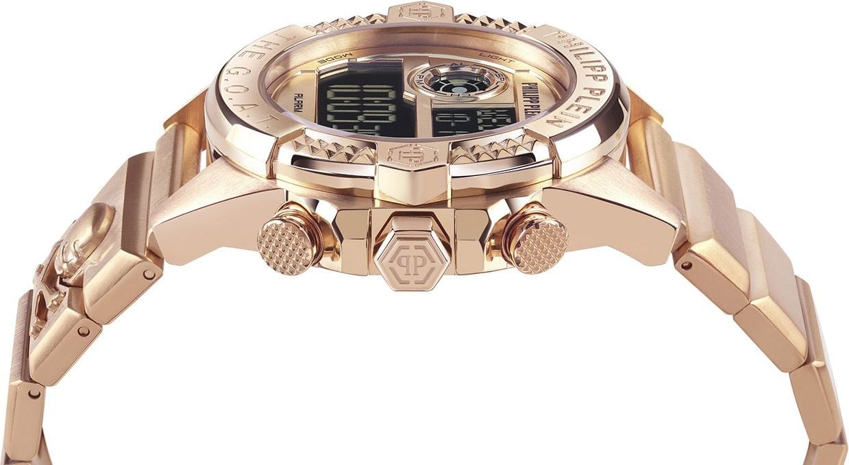 Philipp Plein PWFAA0421 The G.O.A.T. horloge 44 mm Zwart