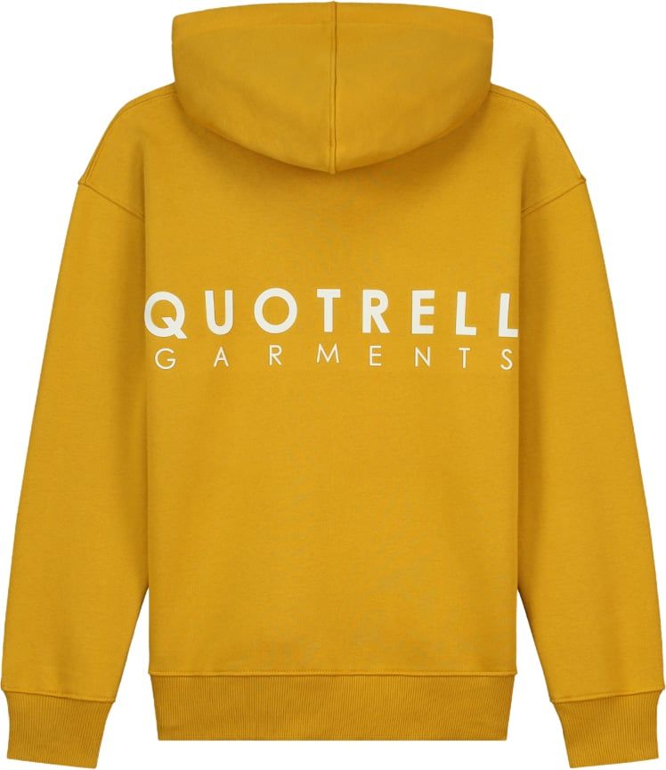 Quotrell Fusa Hoodie | Faded Mustard/white Divers
