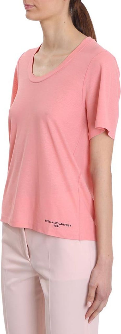 Stella McCartney 2001 Logo T-shirt Roze