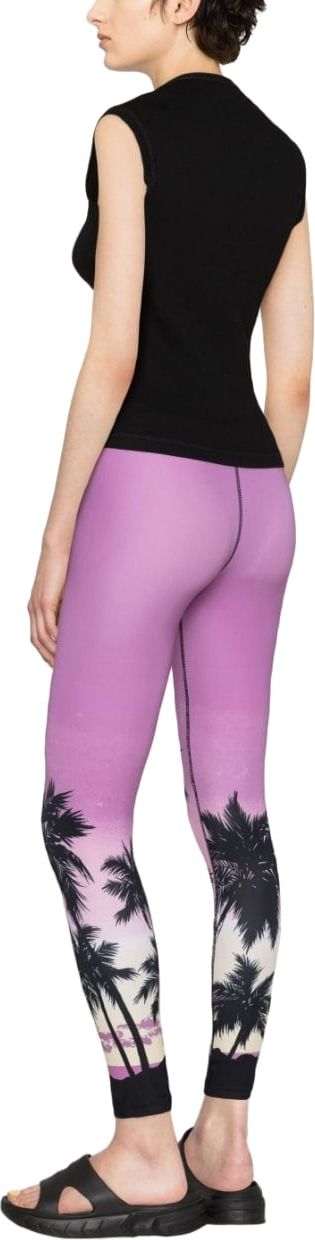 Palm Angels Trousers Purple Paars