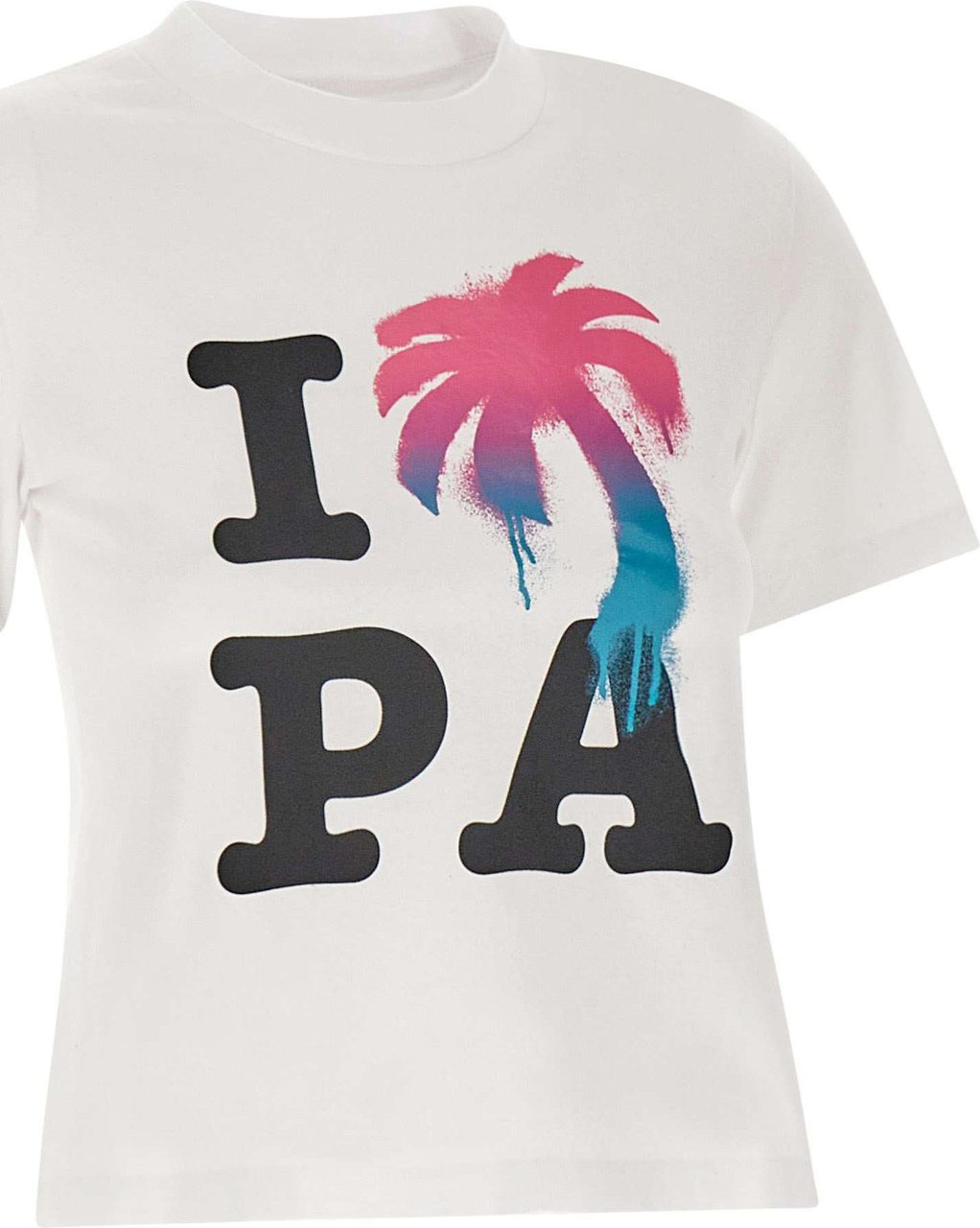 Palm Angels graphic-print cotton T-shirt Wit