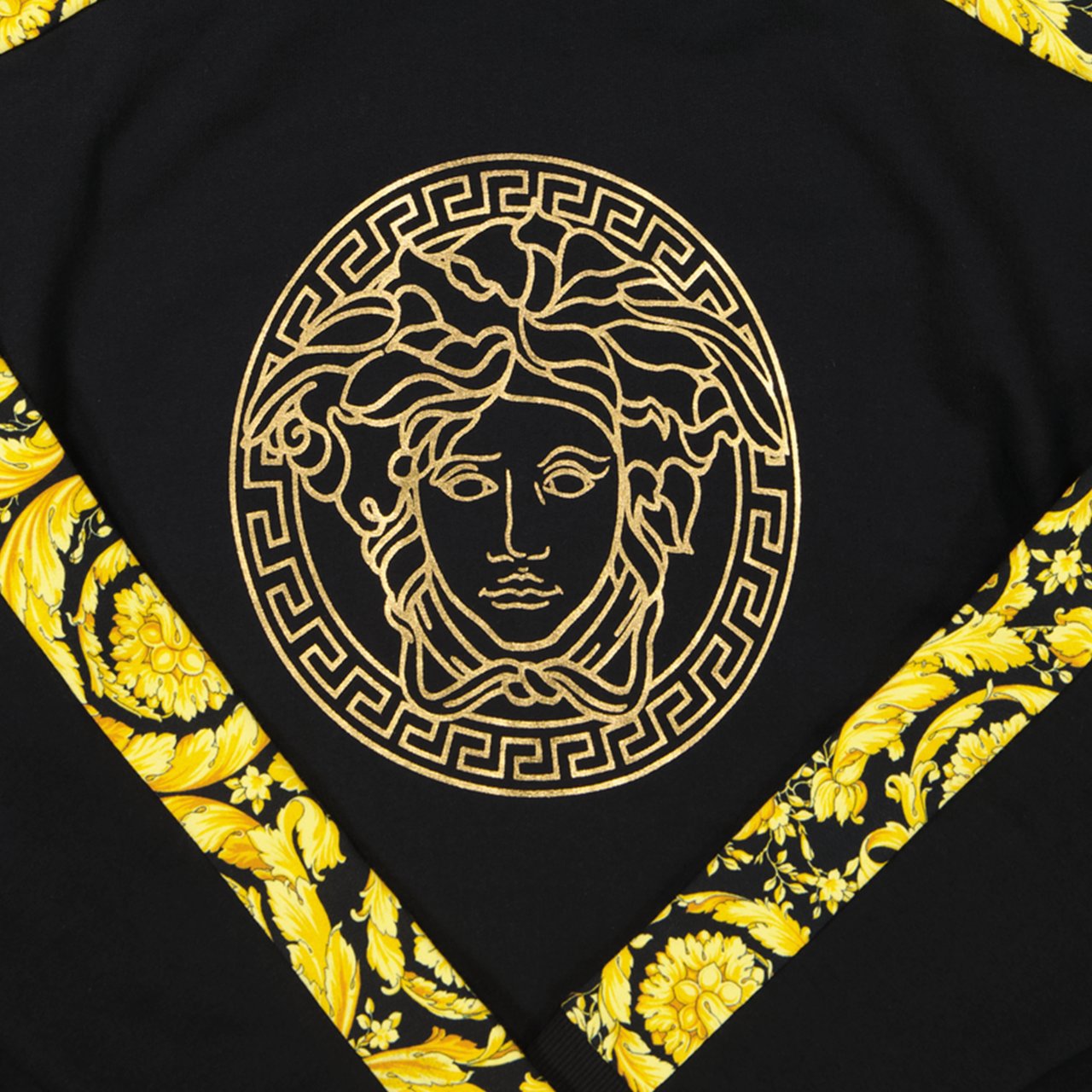 Versace Logo Sweatshirt Zwart