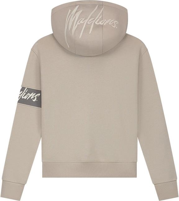 Malelions Women Captain Hoodie - Taupe Taupe