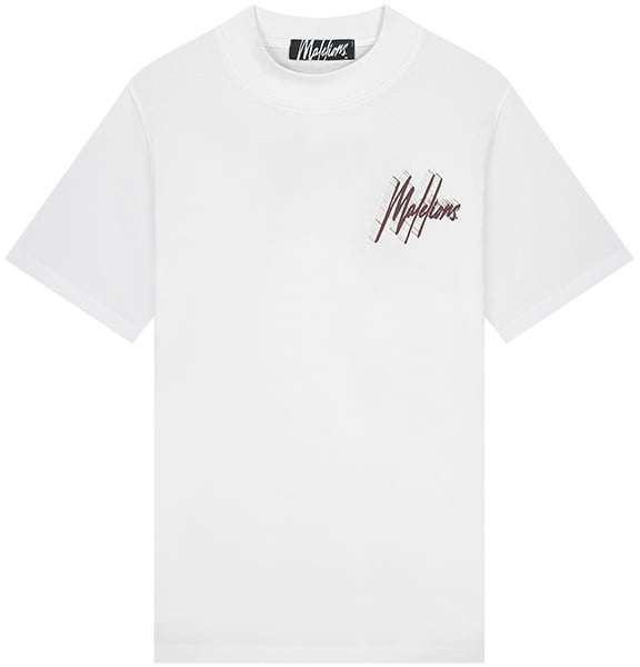 Malelions Oversized Graphic T-Shirt - Wit Wit